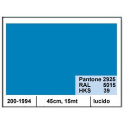Rotolo pellicola adesiva dc-fix in plastica 45cm x 15m azzurro