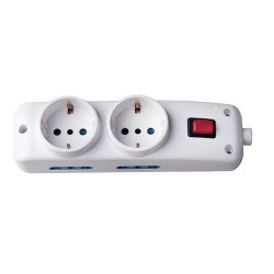 multipresa nuova videosuono 30/26 spina 16a /6 prese bipasso/+2 shuko