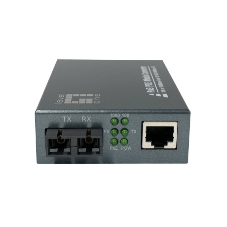 convertitore multimediale levelone gvt-2013 rj45 to sc gigabit