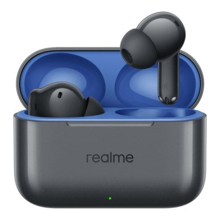 auricolare realme t200 con microfono nero
