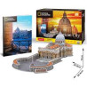 gioco da costruzione cubic fun puzzle 3d basilica di san pietro multicolore