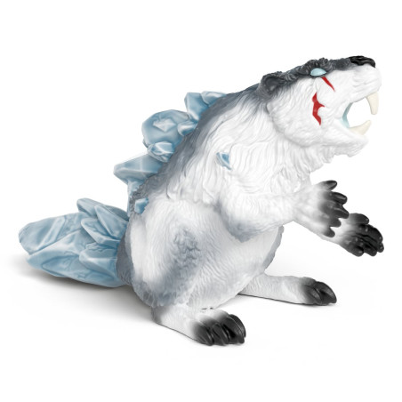 figura schleich eldrador creatures grigio/bianco [70836]