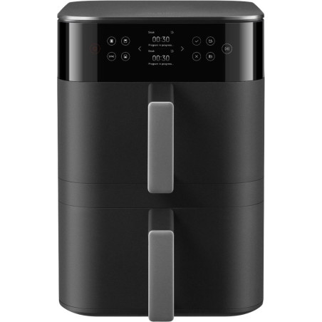 friggitrice ad aria xiaomi smart double stack 12l 2800w nero [bhr0883eu]