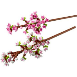 kit di costruzione lego icons 40725 fiori di ciliegio 35cm multicolore