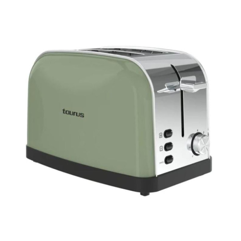 tostapane taurus vintage 2 950w verde oliva [960706000]