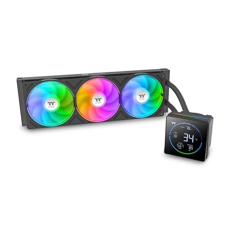 dissipatore cpu a liquido thermaltake th360-s v3 argb 120mm nero