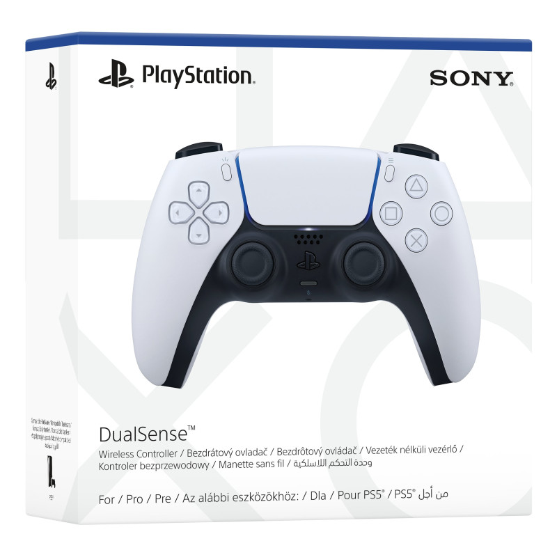 controller sony ps5 dualsense wireless rosso cosmico bianco nero