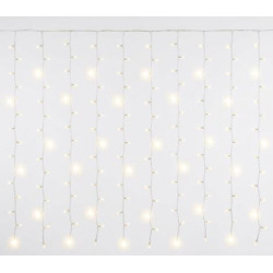 tenda luminosa lotti multiflash 4m ip44 bianco [66113]