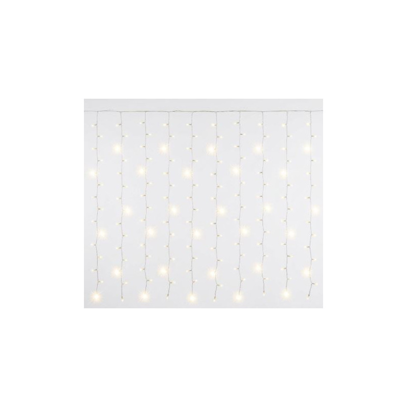 tenda luminosa lotti multiflash 4m ip44 bianco [66113]