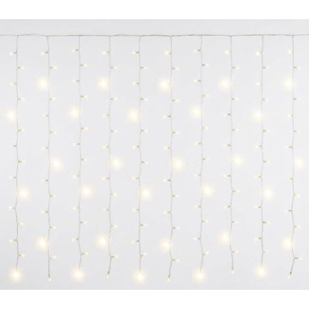 tenda luminosa lotti multiflash 4m ip44 bianco [66113]