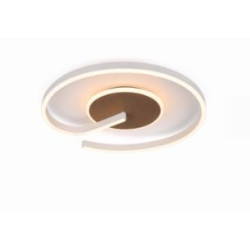 plafoniera a led trio calle 21w 2600lm ip20 caffe' [r63631165]