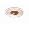 plafoniera a led trio calle 21w 2600lm ip20 caffe' [r63631165]