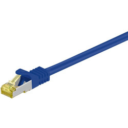 patchkabel rj45 s/ftp cat7 0.25m blau pimf [91565]