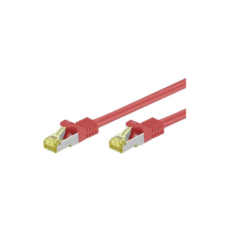 patchkabel rj45 s/ftp cat7 2.00m rot [---]