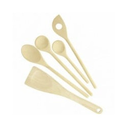 Cucchiaio tescoma e palette legno set pz.5 [tescoma]