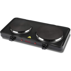 fornello elettrico maestro mr-772-2 nero [mr-772-2]