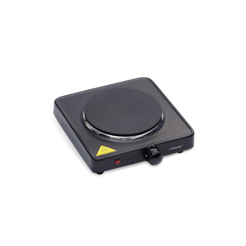 fornello elettrico maestro mr-771-1 nero [mr-771-1]