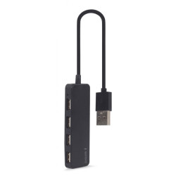 hub usb gembird 4 porte uhb-u2p4-06 nero [uhb-u2p4-06]