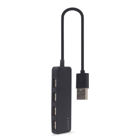 hub usb gembird 4 porte uhb-u2p4-06 nero [uhb-u2p4-06]