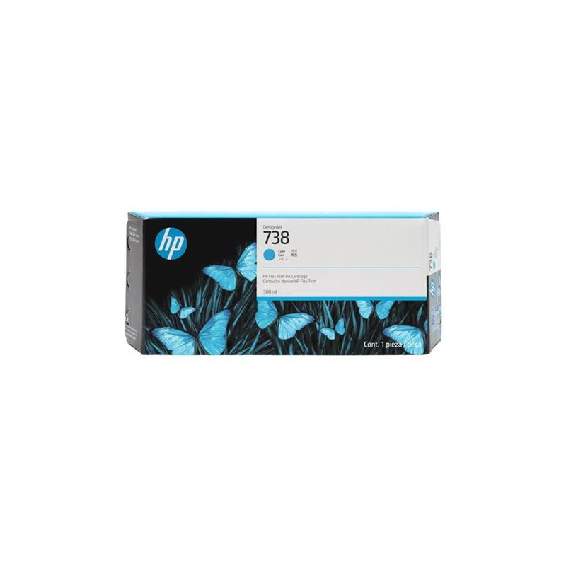 cartuccia a getto d'inchiostro hp 738 per design jet t850/t950