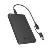 box hard disk ssd icybox ib-201t-cu31 2.5'' nero