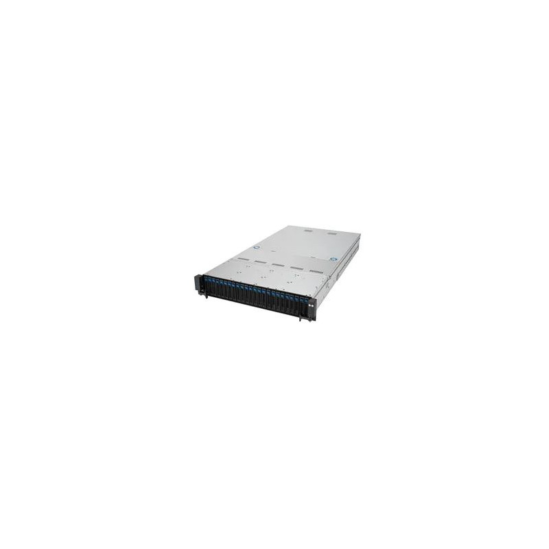 server rack asus rack rs521a-e12-rs24u 2.3tb/2u/argento/nero