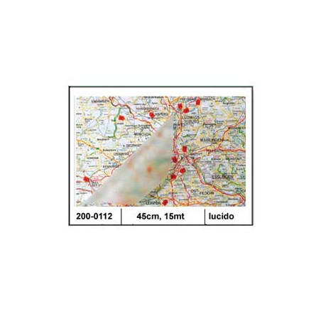 Rotolo pellicola adesiva dc-fix in plastica 45cm x 15m trasparente