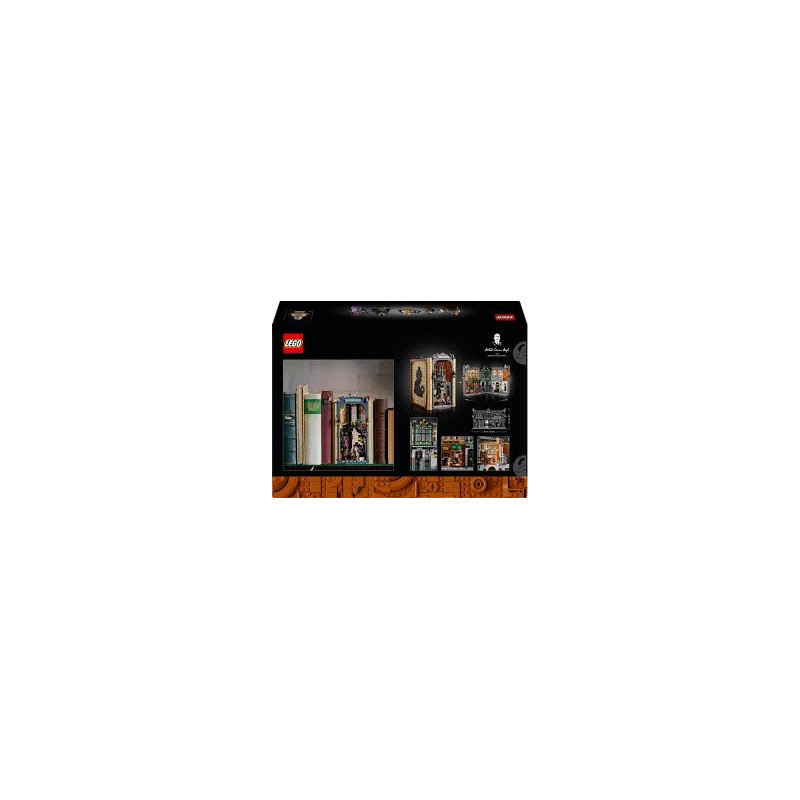 kit modello lego icons 10351 sherlock holmes book nook multicolore