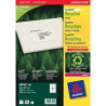 etichette avery laser bianche riciclate lr7165-100 fogli (8 etichette/foglio