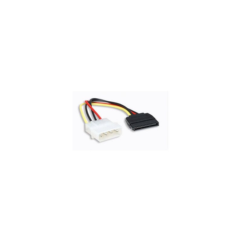 Cavo alimentazione sata molex 4pin m/sata 15pin f