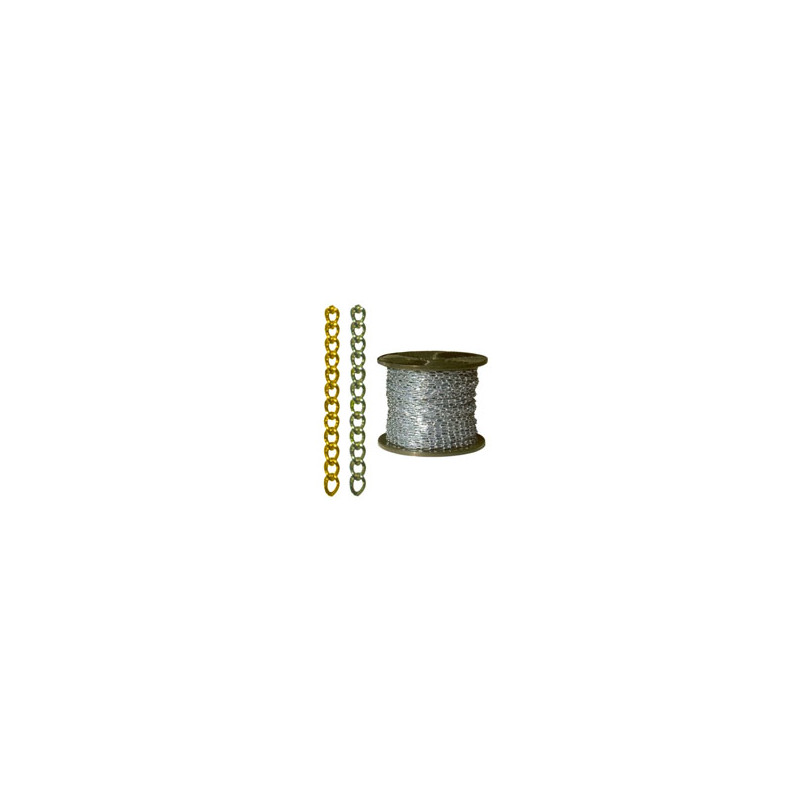 catena groumette nichelata mm.1,00 m.25 [machx ]