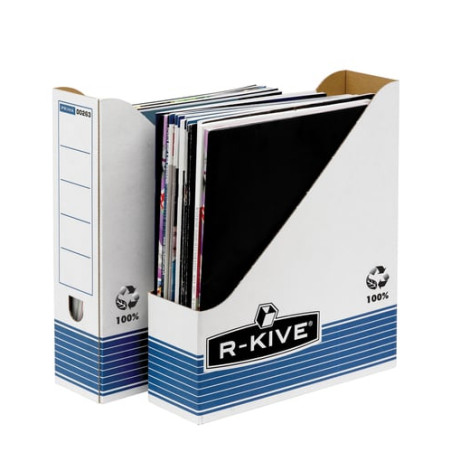 portariviste fellowes bankers box bianclo blu [0026301]