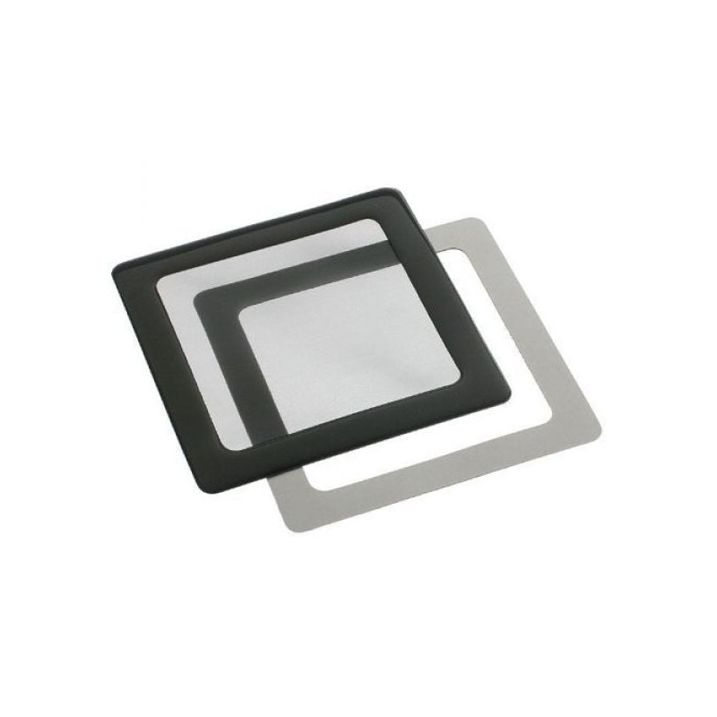 filtro antipolvere demciflex 120x120mm nero/nero