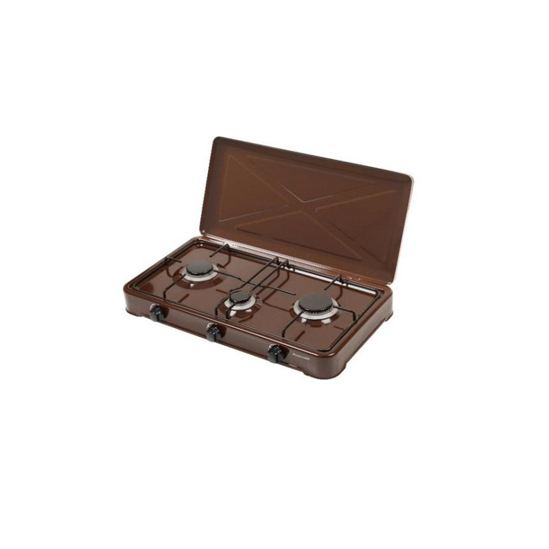 fornello a gas ravanson 3fuochi marrone [k-03br]