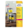 etichette consumabili avery poliestere 99.1x42.3mm 240pz giallo [l6107-20]