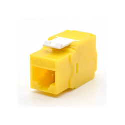 keystone wp europe cat.6a utp tool less giallo [wpc-key-6aup-tl/y]