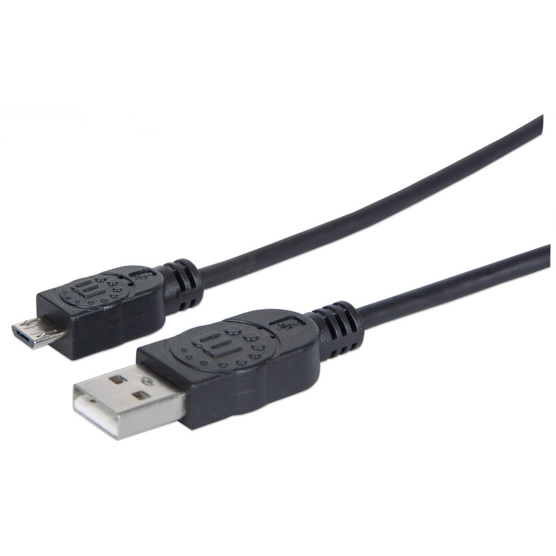 Cavo usb 2.0 a maschio/micro b maschio 5,0 m nero