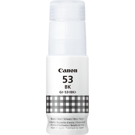 ricarica inchiostro canon gi-53bk pixma g550 g650 nero [4699c001]