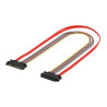 Cavo prolunga sata per alimentazione e dati 0,3 m