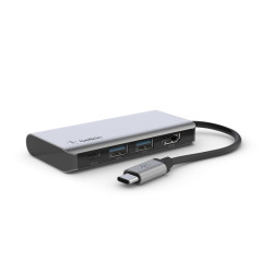 hub usb belkin gen1 usb-c 4 in 1 con pd + hdmi [avc006btsgy]