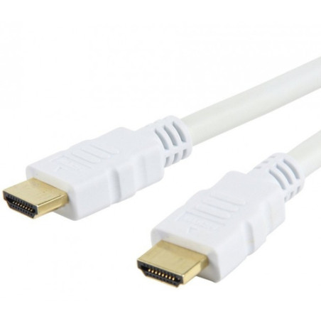 Cavo hdmi high speed con ethernet a/a m/m 2 m bianco