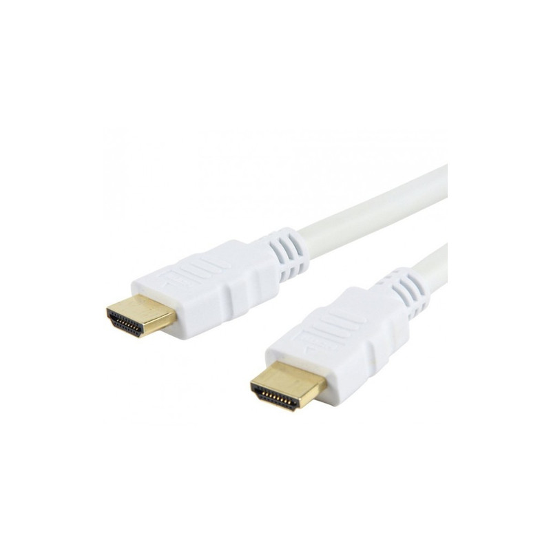 Cavo hdmi high speed con ethernet a/a m/m 3 m bianco