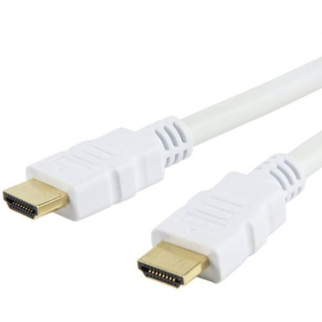 Cavo hdmi high speed con ethernet a/a m/m 5 m bianco