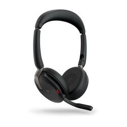 cuffie evolve2 65 flex stereofonico con microfono usb/bluetooth nero