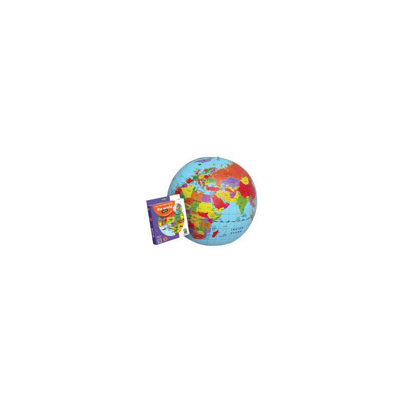 mappamondo mg dystrybucja caly il mondo gonfiabile 42cm multicolore