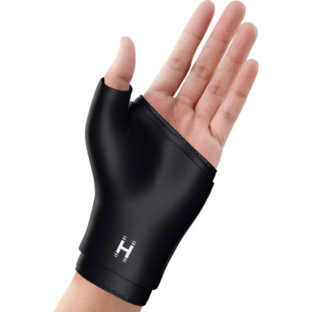 supporto per polso homedics in gel caldo e freddo nero