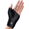 supporto per polso homedics in gel caldo e freddo nero