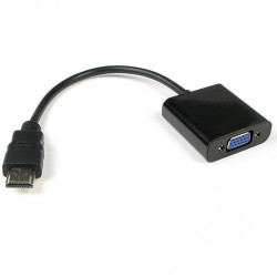 Cavo convertitore adattatore da hdmi a vga con audio
