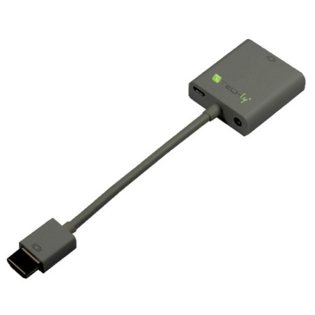 Cavo convertitore adattatore da hdmi a vga con micro usb e audio