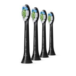 testine spazzolino philips philips sonicare optimal nero 4pz [hx6064/88]